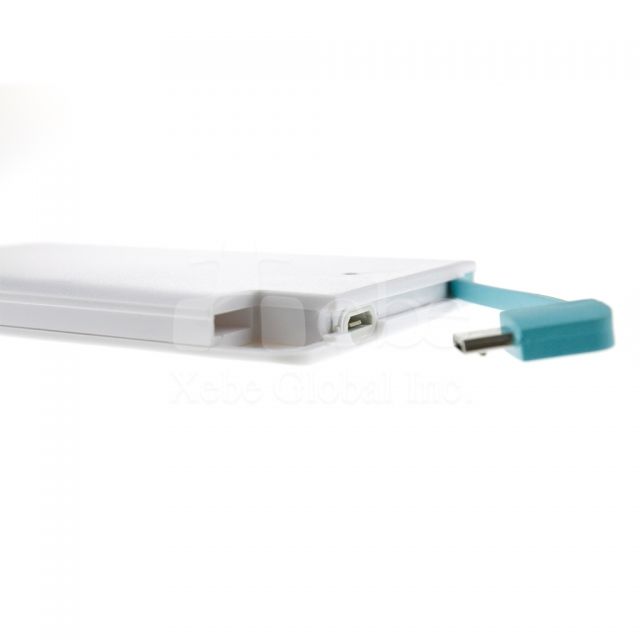 Custom printed power bank Business card power bank