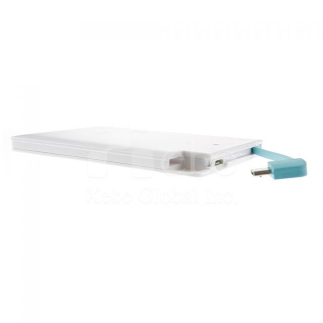Custom printed power bank Business card power bank