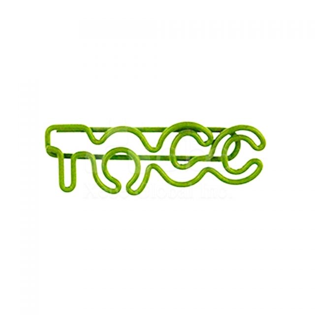 Metallic paper clips office gifts