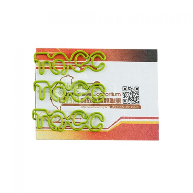 Metallic paper clips office gifts