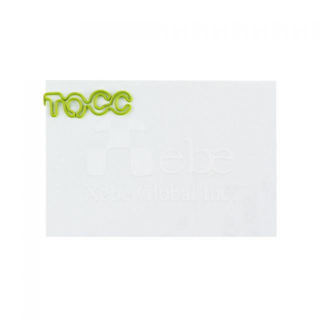 Metallic paper clips office gifts