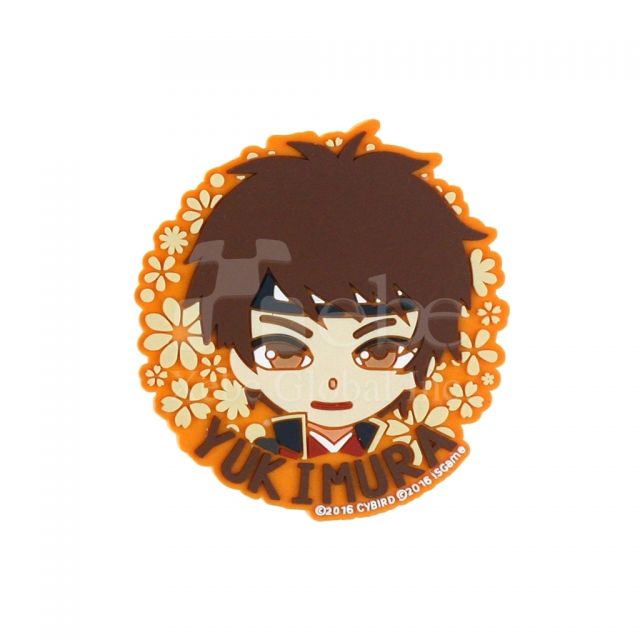 Japan anime magnets soft capsule molding