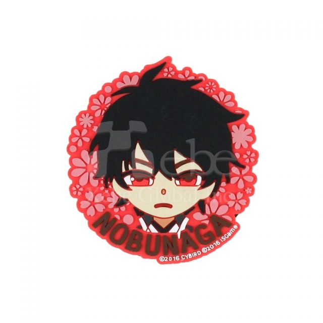 Japan anime magnets soft capsule molding