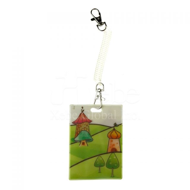 Two-sided cartoon print card holder