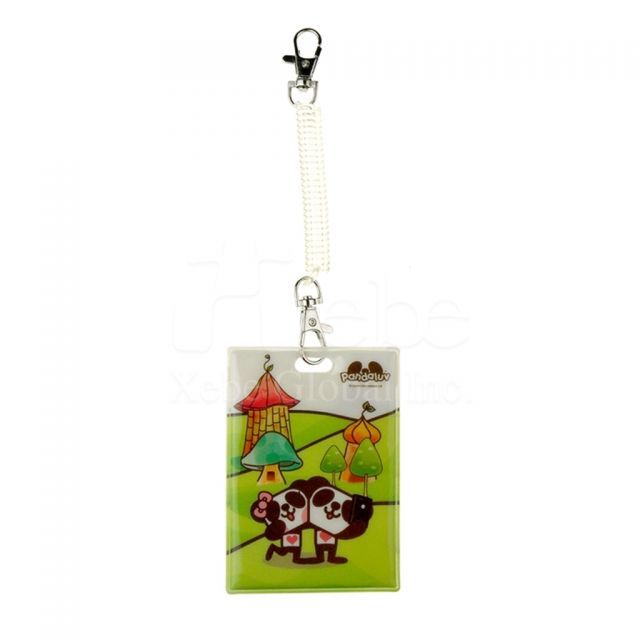 Two-sided cartoon print card holder