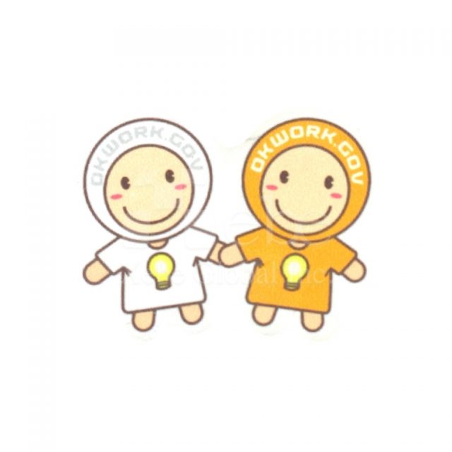 Custom screen cleaner sticker Printing promotional gift ideas