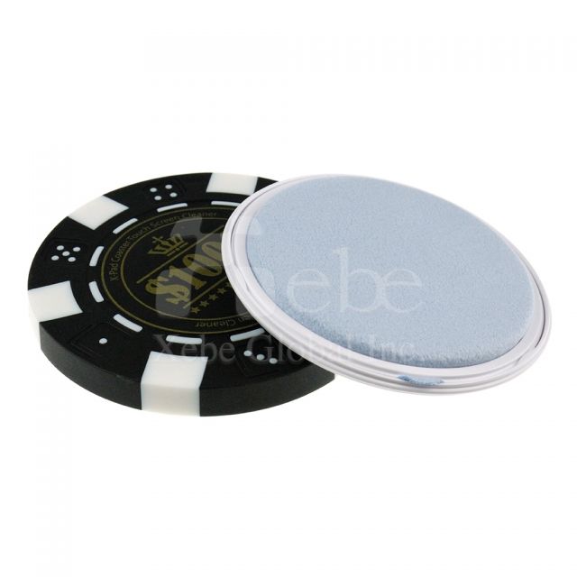 Chip coaster screen wipe Trade show giveaways