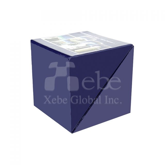 Foldable note cube with pen holder School commodity