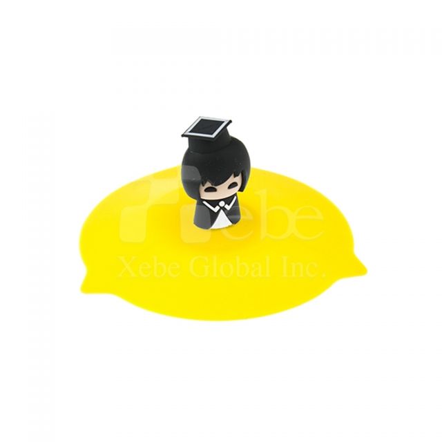 Graduate style silicone cup covergraduation gifts