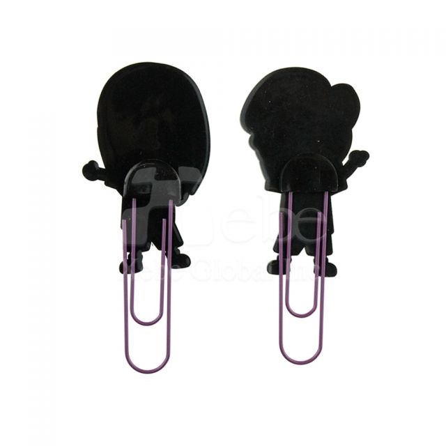 Cartoon appearance custom Paperclip Soft plastic molding