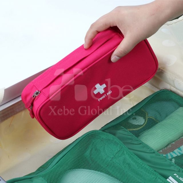 Emergency first aid kit customized storage package