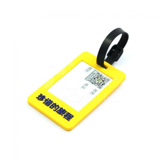 PVC custom bag tags Corporate giveaways