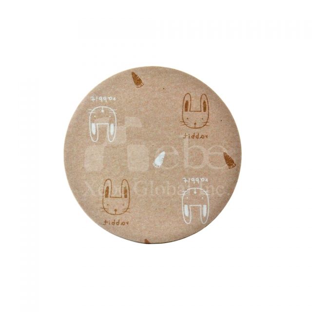 Round shape rabbit sticky notes souvenir