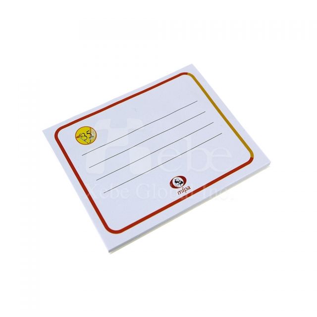 Corporate custom sticky notes personalized gifts