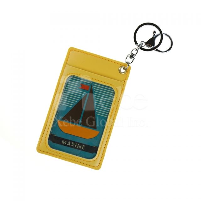 Sailboat pattern custom Card holder personalized gifts