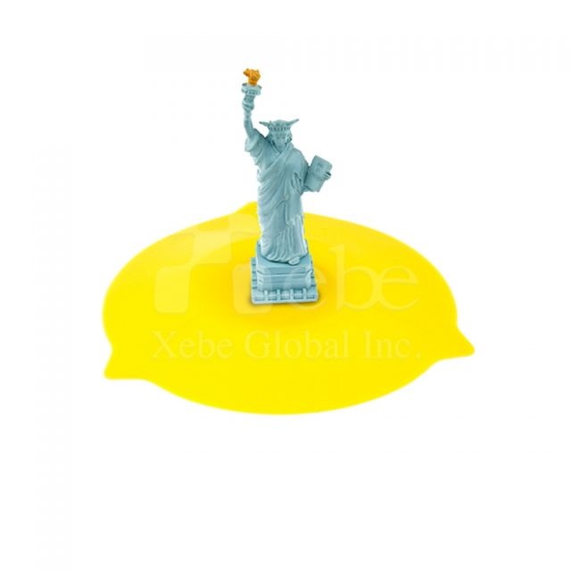 Statue of Liberty silicone cup cover lid Tourist souvenirs