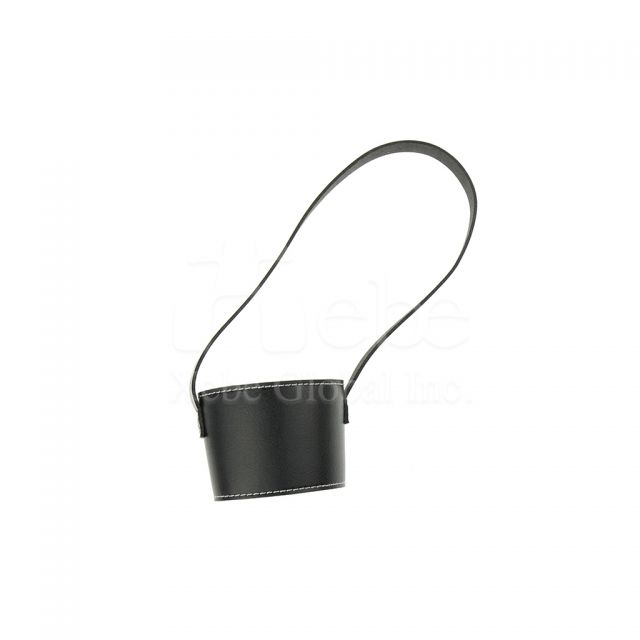 Leather Cup Sleeve Bag Imprinted promotional products