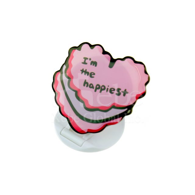 Inspiring words cake phone ring stand