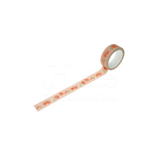 Pink peaches Custom Washi tape