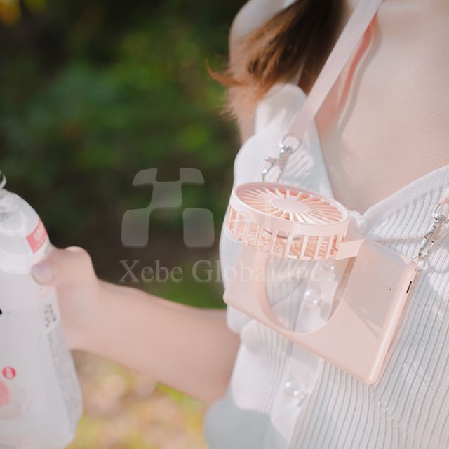 Elegance Pink Two Ways Portable Fan