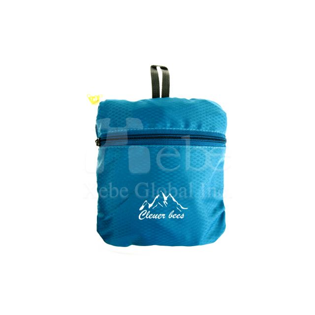 Custom foldable backpack