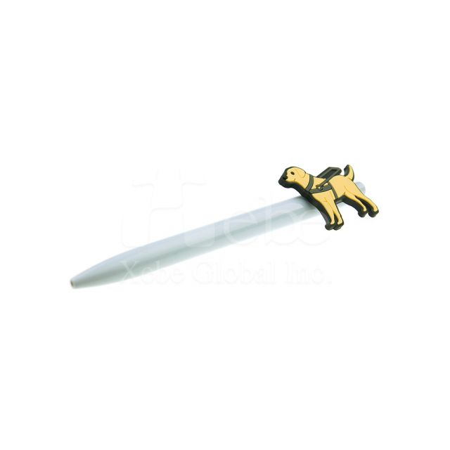 Smiling yellow Guide dog Custom Pen