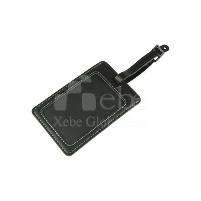 Custom LOGO leather luggage tag 