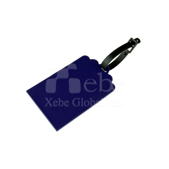 Soft plastic styling design luggage tag