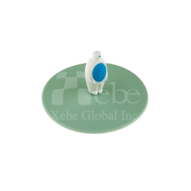 Standing polar bear shape cup cover