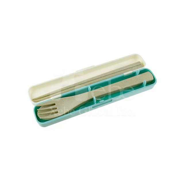 Wheat eco friendly cutlery custom