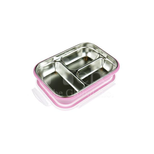Custom stainless steel lunch box