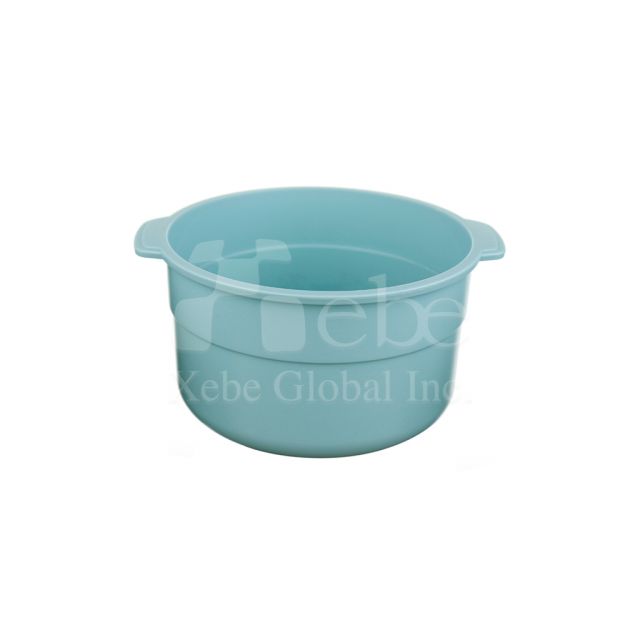 Blue Double Layer Instant Noodle Bowl