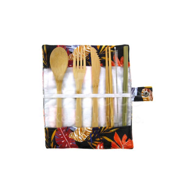Bamboo Eco-friendly Cutlery Bag