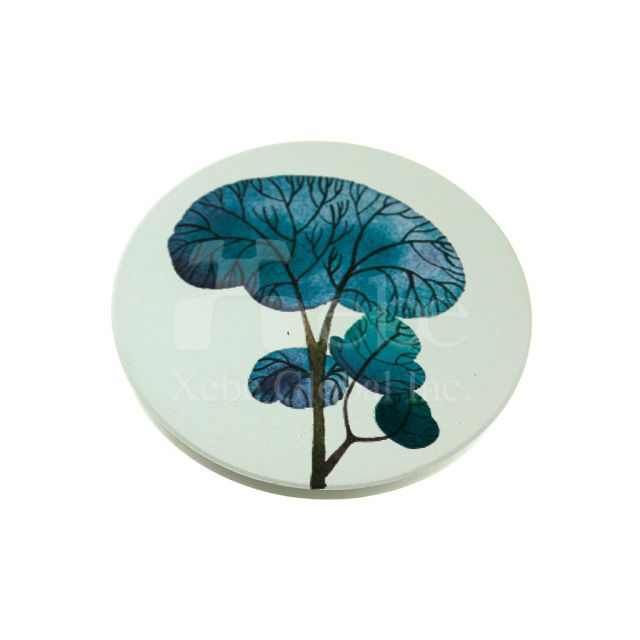Elegant diatomite coaster