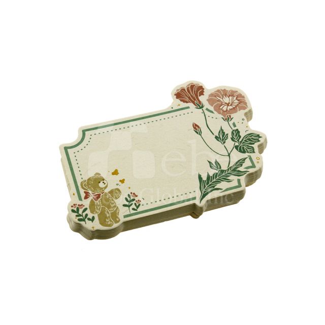 Love sending flowers sticky notes