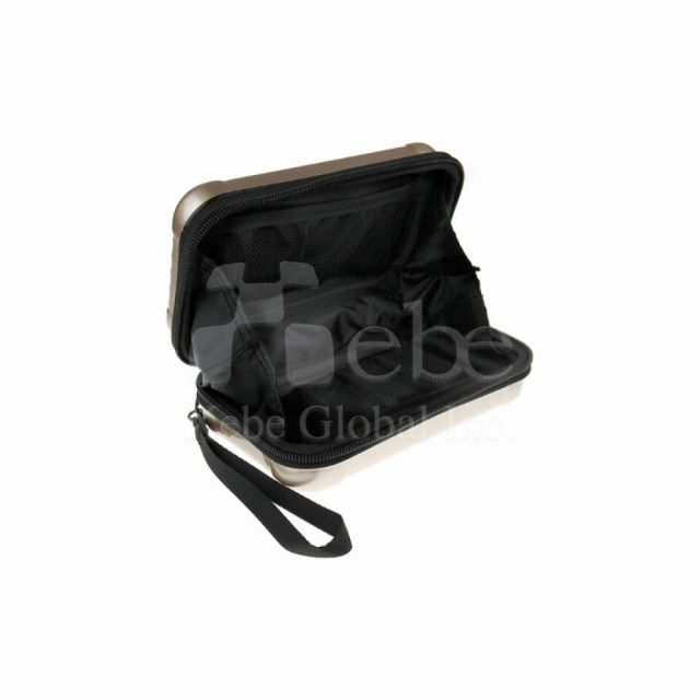 Slivery hard case eco packing oragnizer 