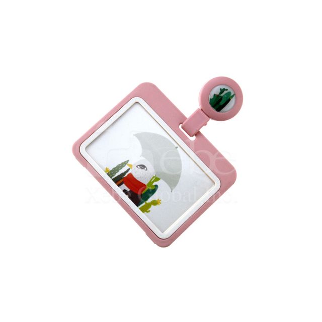 Baby pink custom card holder