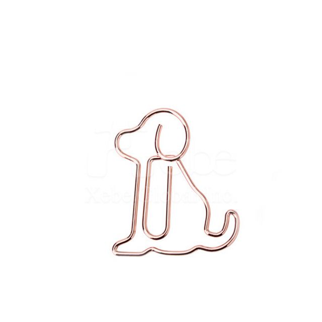 Happy doggy shape custom paperclip
