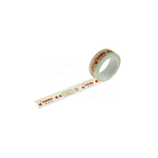 Japanism orange custom washi tape