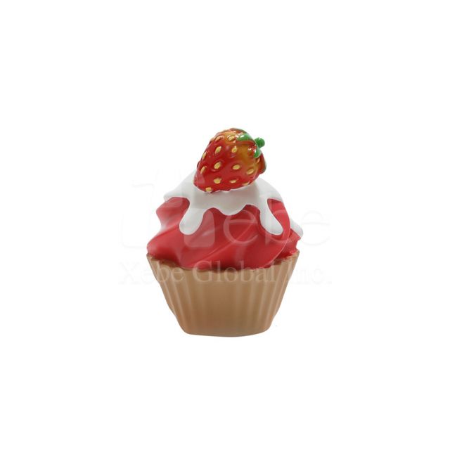 Custom cup cake fridge magnet