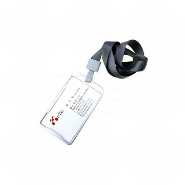 snow white glossy customized card holder