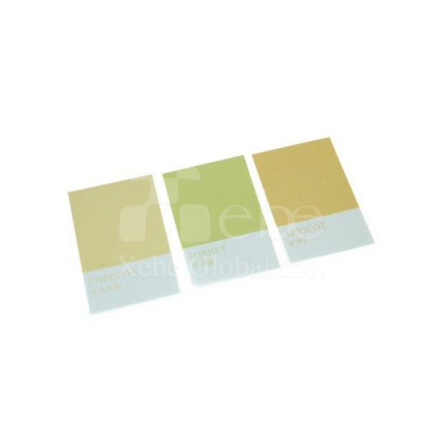 Fresh lemon chiffon customized sticky notes