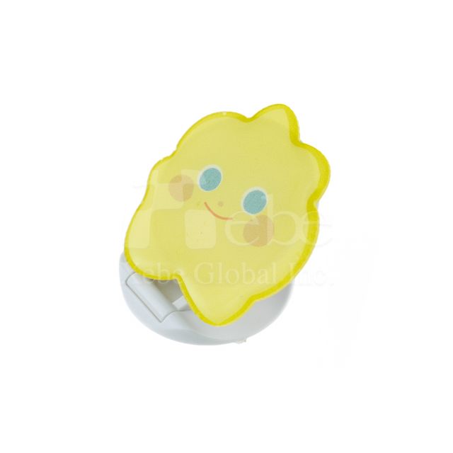 Smiling sun custom phone holder
