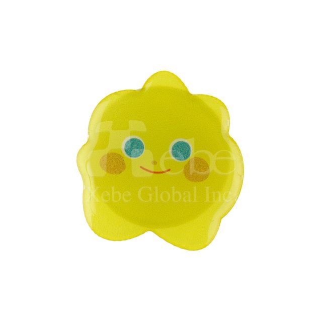 Smiling sun custom phone holder