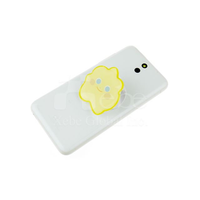 Smiling sun custom phone holder