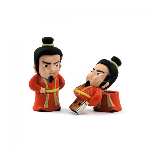 Liu Bei 3D figure USB disk