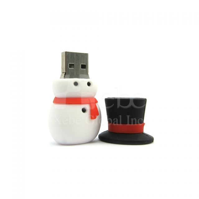 USB flash drive snowman USB