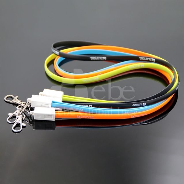 ID badge lanyard data cable Business giveaways