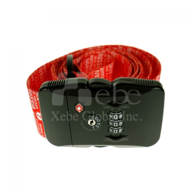 Luggage belt strap with TSA lock travel gifts