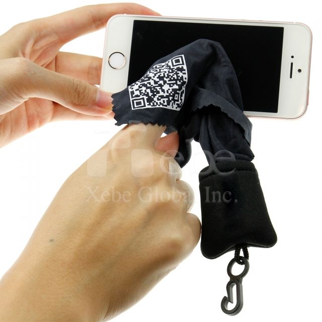 Cell phone wipes strap personalized products